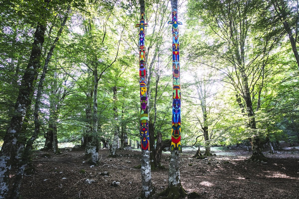 ARTEPARCO: PRESENTATO A PESCASSEROLI OPERA SITE SPECIFIC TOTEMI | Ultime notizie di cronaca Abruzzo