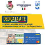 Comune di Acciano » CARTA SOLIDALE PER ACQUISTI DI BENI DI PRIMA NECESSITÀ A SOSTEGNO DI NUCLEI FAMILIARI IN STATO DI BISOGNO: INFORMAZIONI.