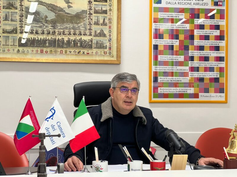 D’Alfonso: “La Regione improvvisa su tutti i fronti”