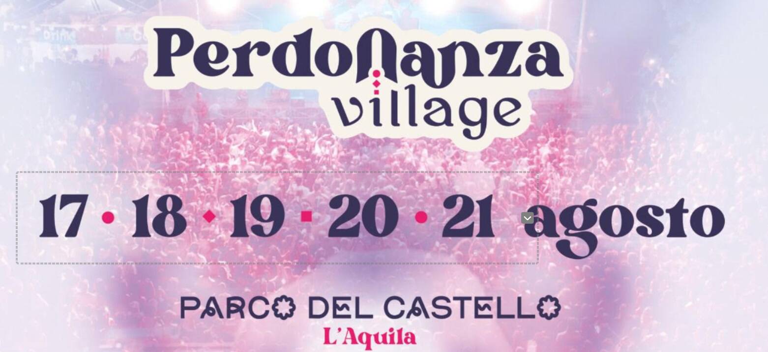 Torna il Perdonanza Village al Parco del Castello