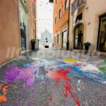 L’Aquila, anche via Patini si colora: la nuova opera di street art in centro