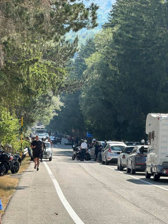 Motociclista deceduto sulla statale 80, indagato il proprietario del cane investito
