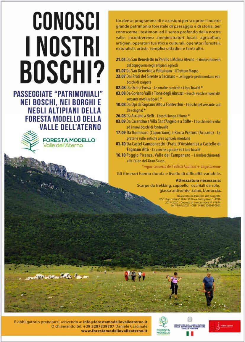 Comune di Acciano » 26.08.2024 PASSEGGIATA PATRIMONIALE DA ACCIANO A BEFFI E CONCERTO “CASTELLI DI MEMORIE”