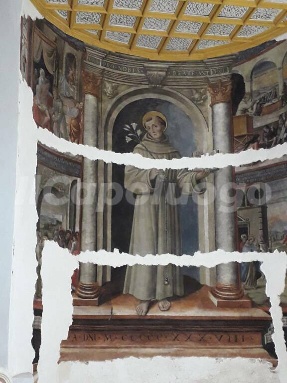 Chiesa di Santa Maria Della Misericordia, alla scoperta degli affreschi che si credevano distrutti nel terremoto del 1703
