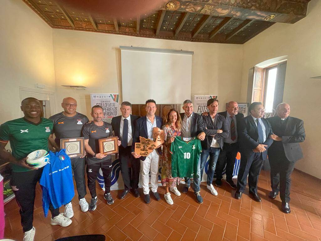 La nazionale Futsal Zambia all’Aquila: cinque giorni all’insegna di sport e integrazione