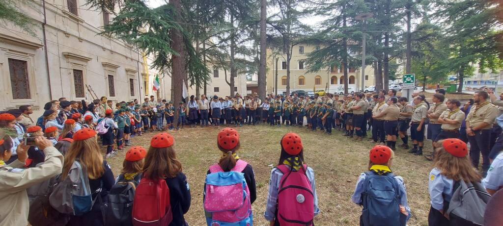 L’Aquila, gli scout d’Europa ospiti nel Monastero di San Basilio