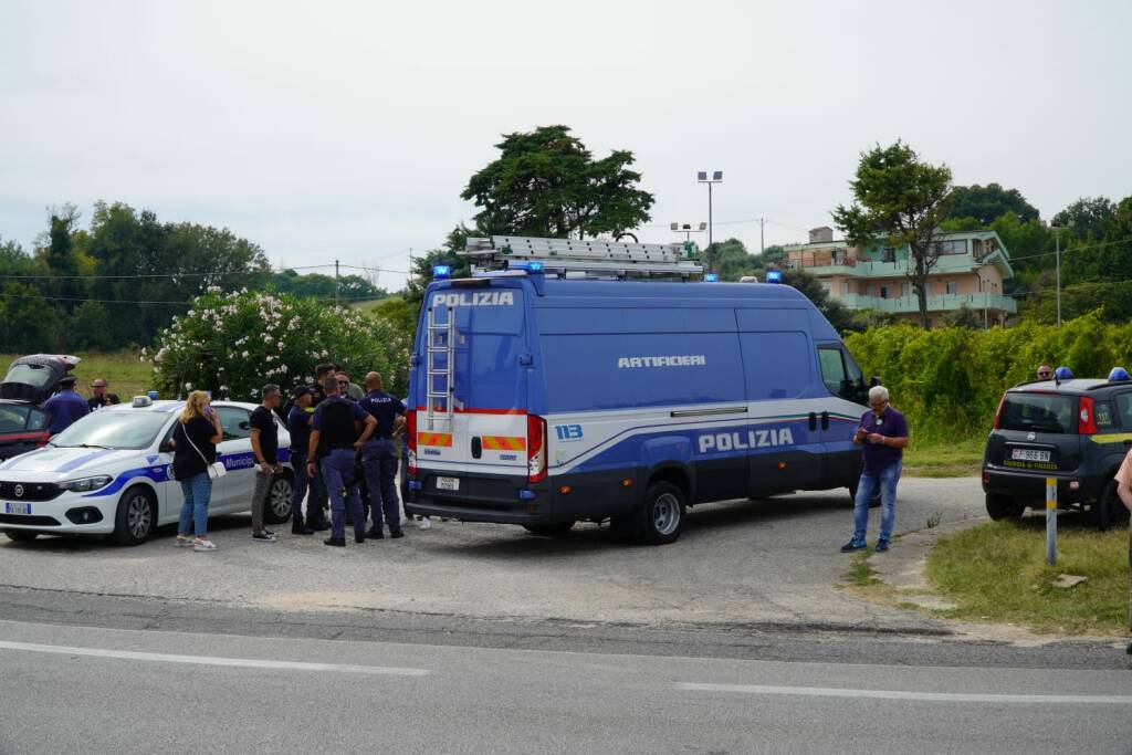 Incidente alla Sabino Esplodenti, scoppio provocato da una granata d’artiglieria
