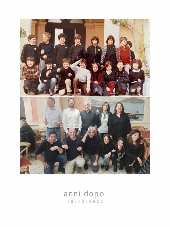 Scuola De Amicis, dopo oltre 40 anni si riabbracciano gli alunni la sezione A