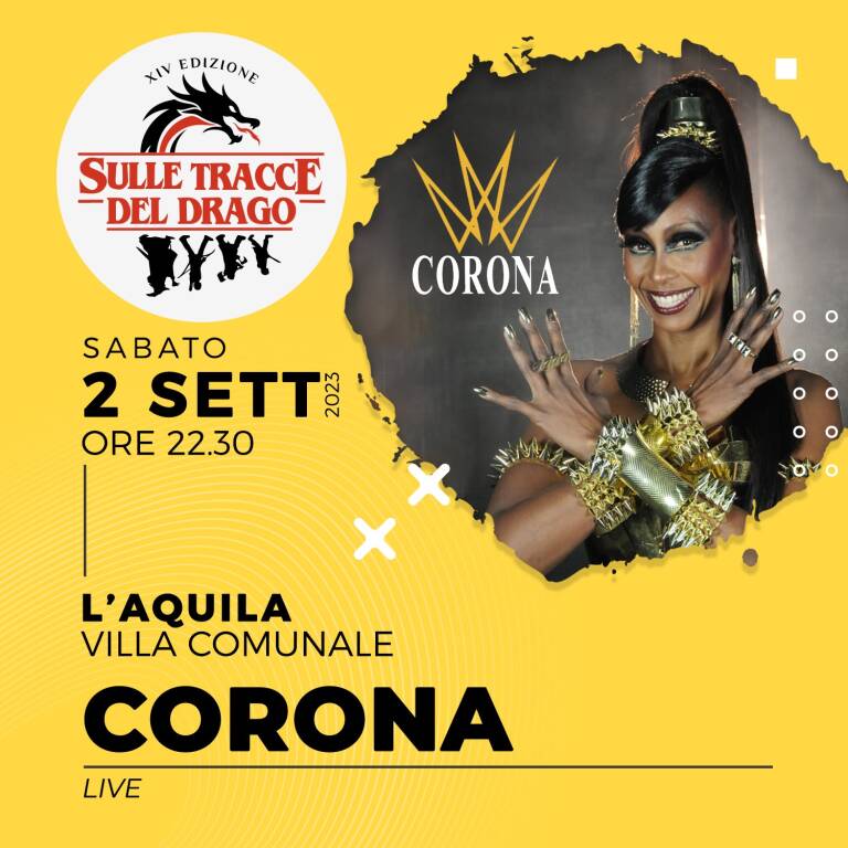 Sulle Tracce del Drago, rimandato il concerto degli Eiffel 65: arriva Corona