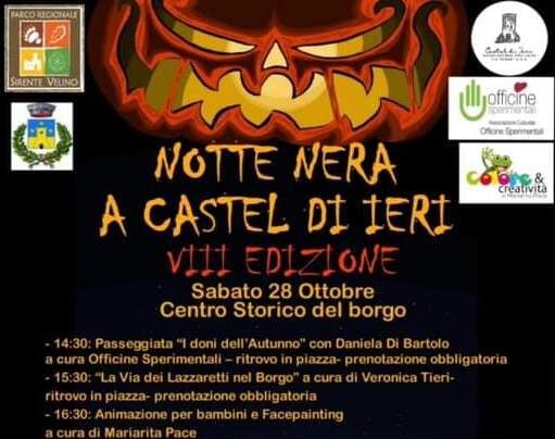 “NOTTE NERA” A CASTEL DI IERI: HALLOWEEN PER GRANDI E PICCOLI | Ultime notizie di cronaca Abruzzo