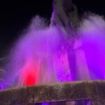 Fontana Luminosa in rosa per la prevenzione del tumore al seno