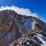 Gran Sasso, il primo cappello di stagione sul Corno Grande