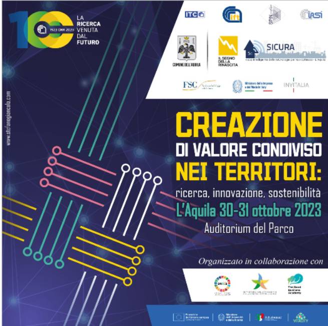 L’AQUILA: RICERCA, INNOVAZIONE E SOSTENIBILITA’ A EVENTO PER IL CENTENARIO DEL CNR | Ultime notizie di cronaca Abruzzo