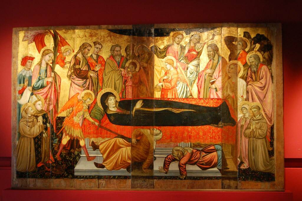 La Dormitio Virginis, il capolavoro del Maestro di Beffi al Munda