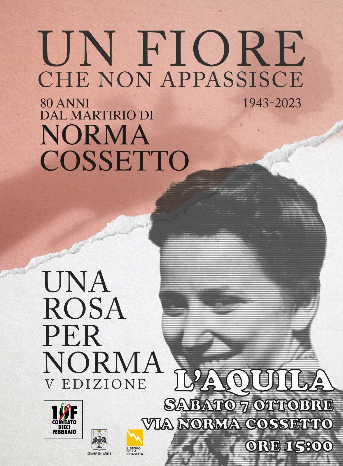 L’AQUILA: IL 7 OTTOBRE “UNA ROSA PER NORMA COSSETTO” | Ultime notizie di cronaca Abruzzo