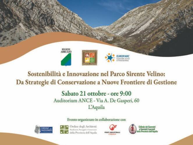 La sostenibilità incontra l’innovazione nel Parco Sirente Velino: il convegno 