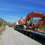 Ponte di Molina Aterno, iniziano le operazioni di rimozione: 100 quintali di materiale da smontare e trasportare