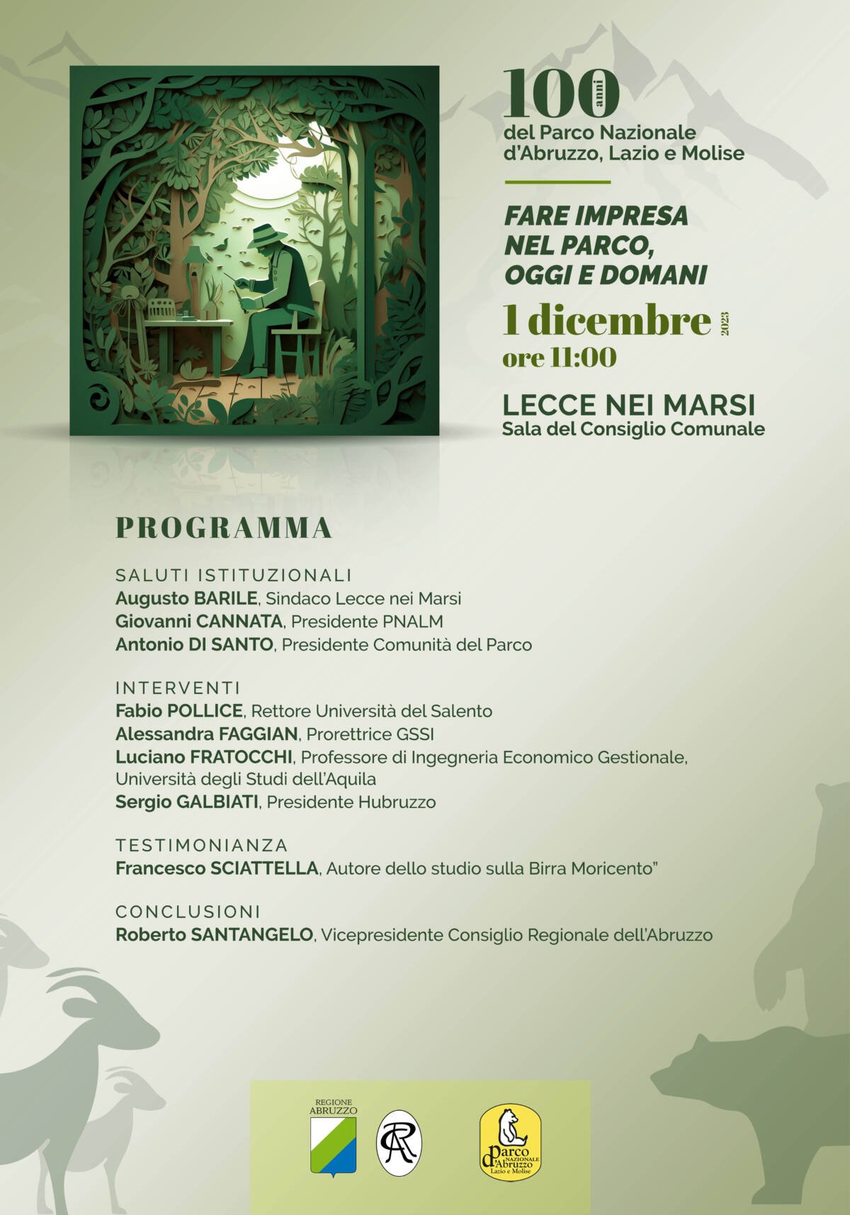 CENTO ANNI DEL PNALM: CONVEGNO A LECCE NEI MARSI SULLE POSSIBILITA’ DI SVILUPPO DEL PARCO | Ultime notizie di cronaca Abruzzo