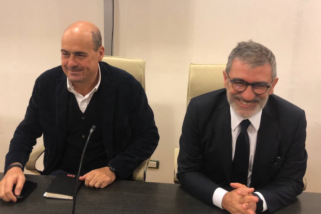 Nicola Zingaretti a L’Aquila per Luciano D’Amico, “Opportunità per l’Abruzzo di cambiare passo e dare attenzione agli studenti”