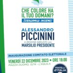REGIONALI, FDI: VENERDI’ ALL’AQUILA INAUGURAZIONE COMITATO ELETTORARE ALESSANDRO PICCININI | Ultime notizie di cronaca Abruzzo