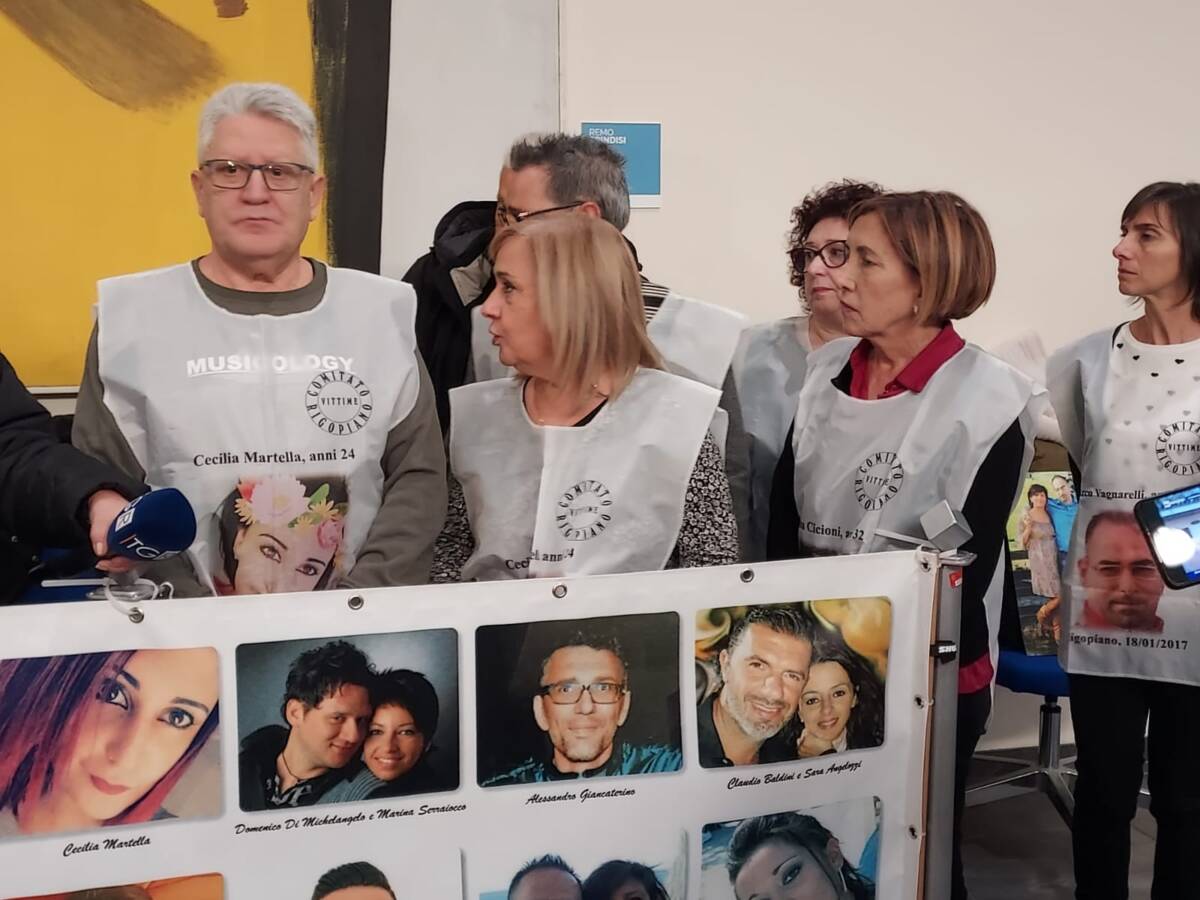 APPELLO RIGOPIANO: PARTI CIVILI, “RISCHI SOTTOVALUTATI”. DIFESE CHIEDONO DI ASSOLVERE 3 IMPUTATI | Ultime notizie di cronaca Abruzzo