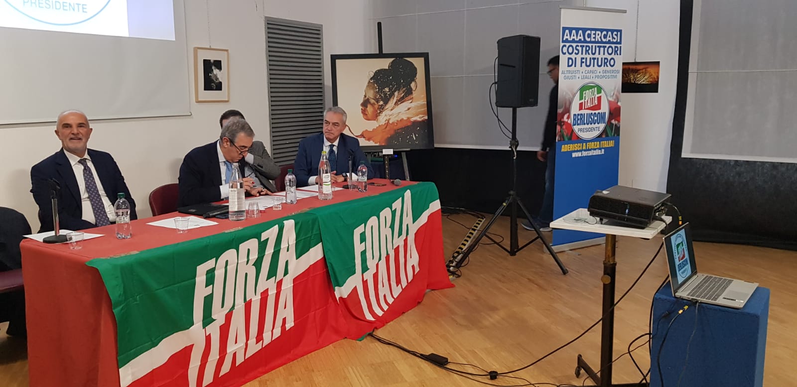 Il senatore Gasparri a Pescara per il congresso di Forza Italia