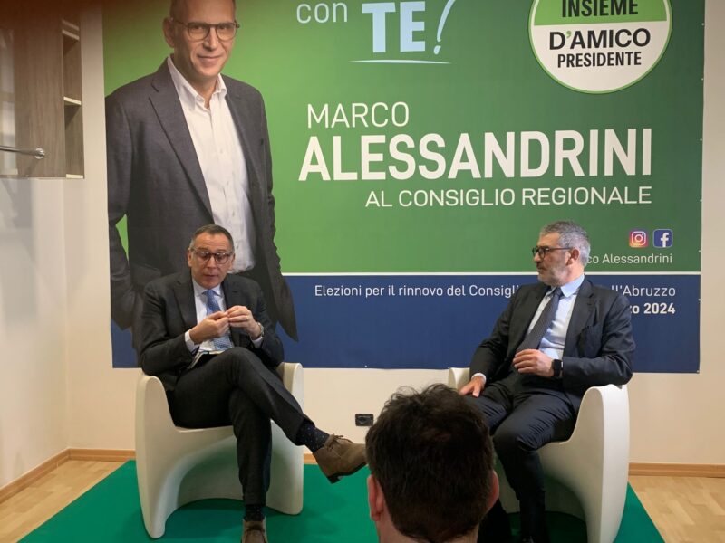 Marco Alessandrini si candida per “Abruzzo Insieme”