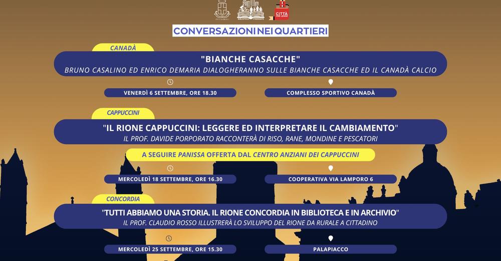 La Biblioteca Itinerante – Conversazioni nei quartieri