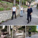 L’AQUILA: AL VIA LA MESSA IN SICUREZZA DI UN PALO DI CEMENTO DOPO LA CADUTA DI CALCINACCI | Notizie di cronaca