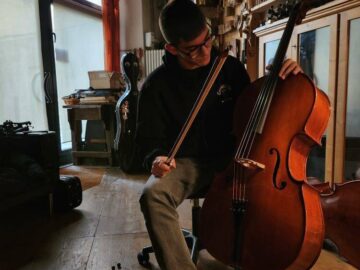 Il violoncellista aquilano Pietro Ponziani nell’Accademia di Santa Cecilia