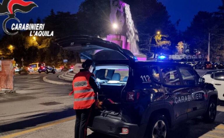 L’AQUILA: IN CORSO CONTROLLI STRAORDINARI IN CENTRO, PERQUISIZIONI E SEQUESTRI DI DROGA | Notizie di cronaca