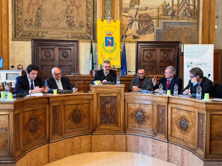 LIFE3H, primato ad Avezzano con il rifornimento a idrogeno per il trasporto pubblico