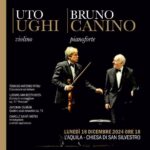 Uto Ughi e Bruno Canino in concerto all’Aquila