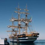 La nave scuola Amerigo Vespucci approda a Ortona