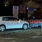 Incidente al Circuito di Collemaggio, scontro tra due auto