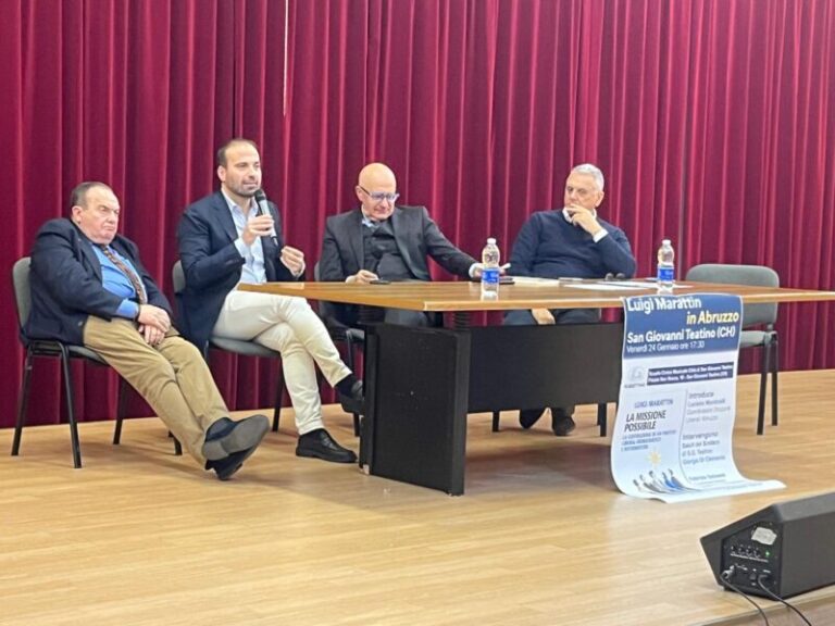 Marattin in Abruzzo per “Orizzonti Liberali”
