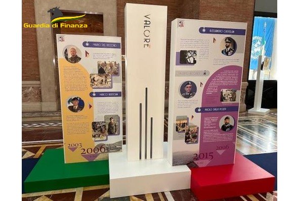 GDF: ARRIVA ALL’AQUILA LA MOSTRA ITINERANTE DELL’ORDINE MILITARE D’ITALIA “VIRTUS ET HUMANITAS” | Notizie di cronaca