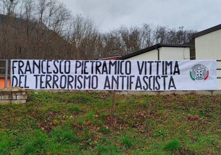 OMAGGIO DI CASAPOUND L’AQUILA A FRANCESCO PIETRAMICO “VITTIMA DEL TERRORISMO ANTIFASCISTA” | Notizie di cronaca