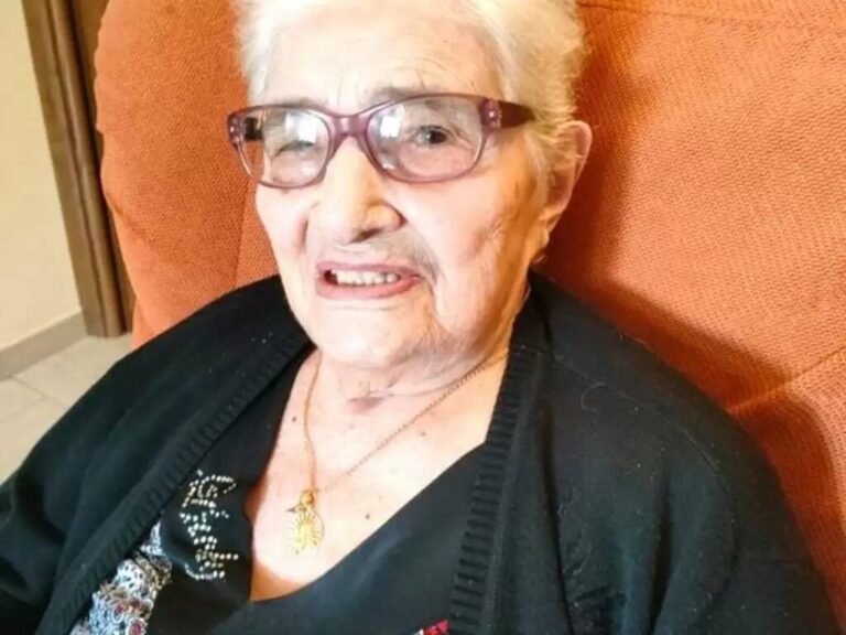 Addio ad Antonina Sebastiani, la nonnina 104enne di Paganica