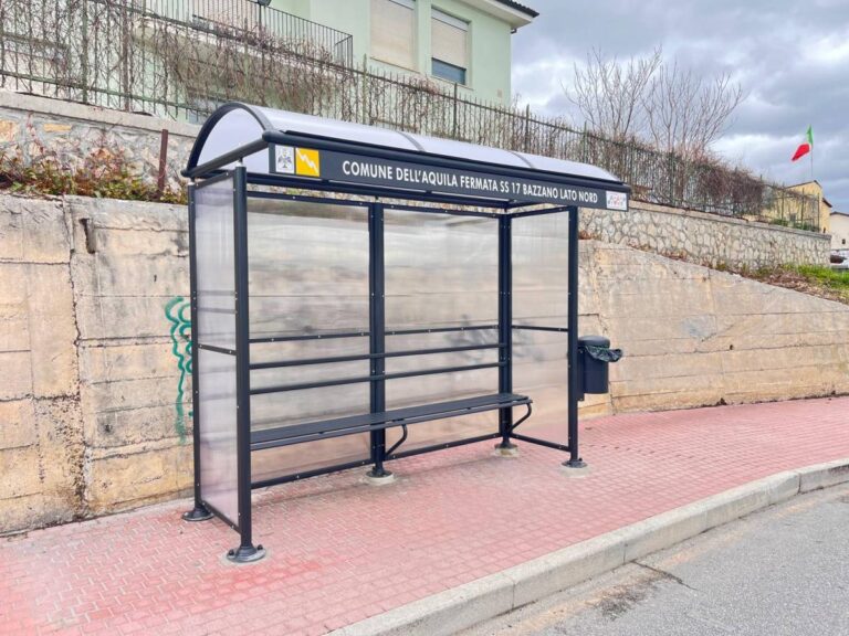 L’AQUILA: FINITI I LAVORI DI RIQUALIFICAZIONE DELLE PENSILINE CON PIU’ COMFORT E SICUREZZA | Notizie di cronaca