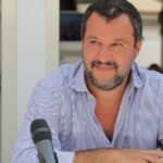Il leader della Lega Matteo Salvini in Abruzzo e Molise