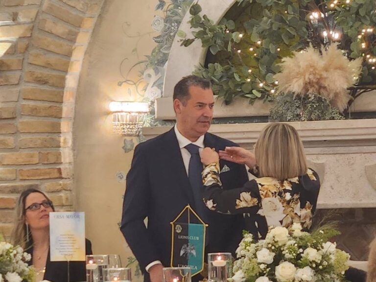 LIONS CLUB L’AQUILA: LUCIANO MARIANI ELETTO PRESIDENTE PER L’ANNO 2025/26 | Notizie di cronaca