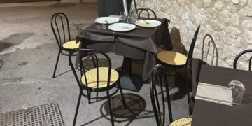 Vanno via senza pagare da Nonna Cristina, ripresi dalle telecamere