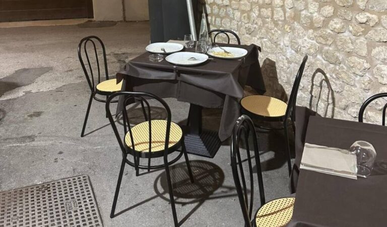 Vanno via senza pagare da Nonna Cristina, ripresi dalle telecamere